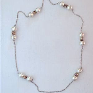 J. Crew long pearl necklace